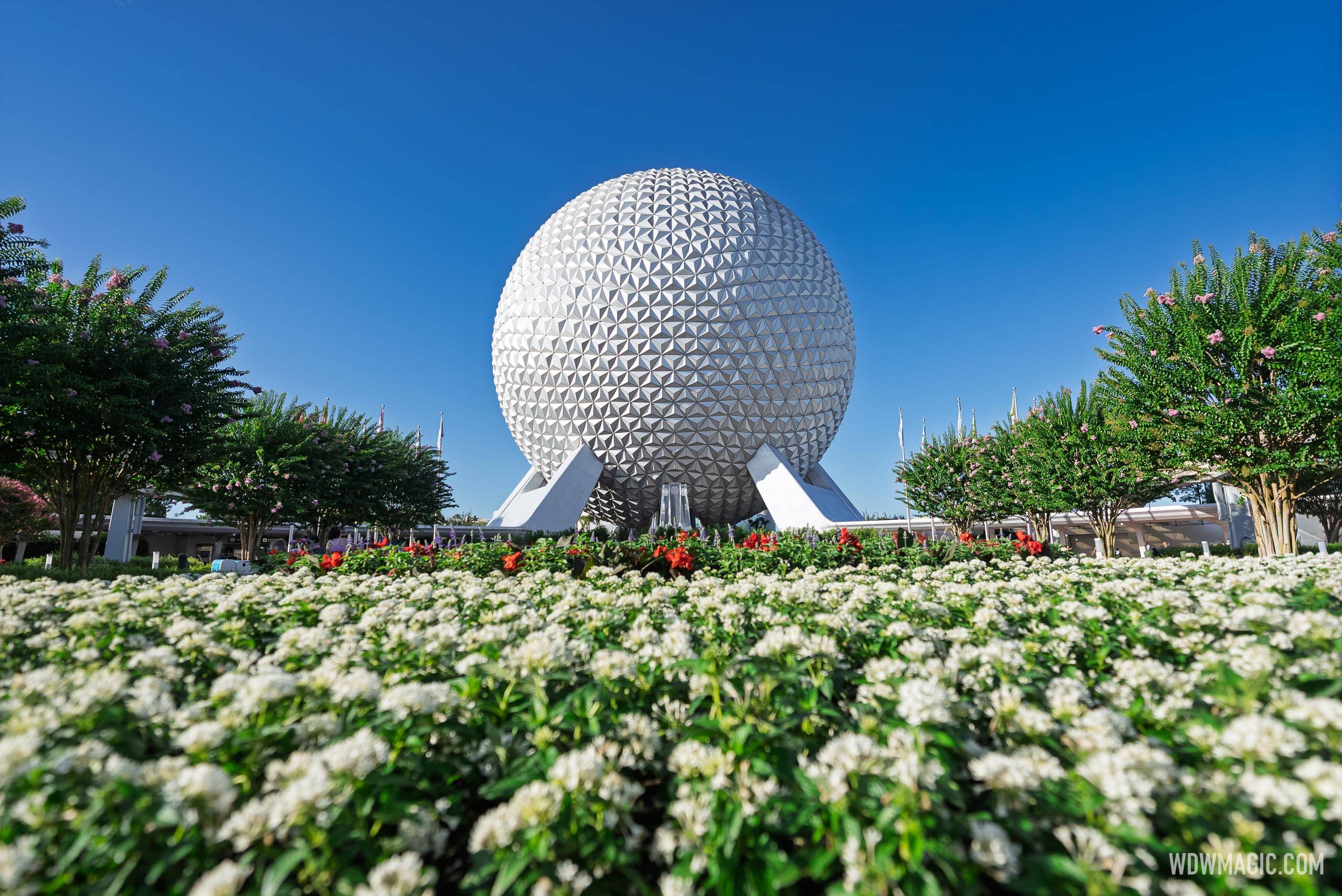 EPCOT Main Entrance Landscaping Update — June 2026