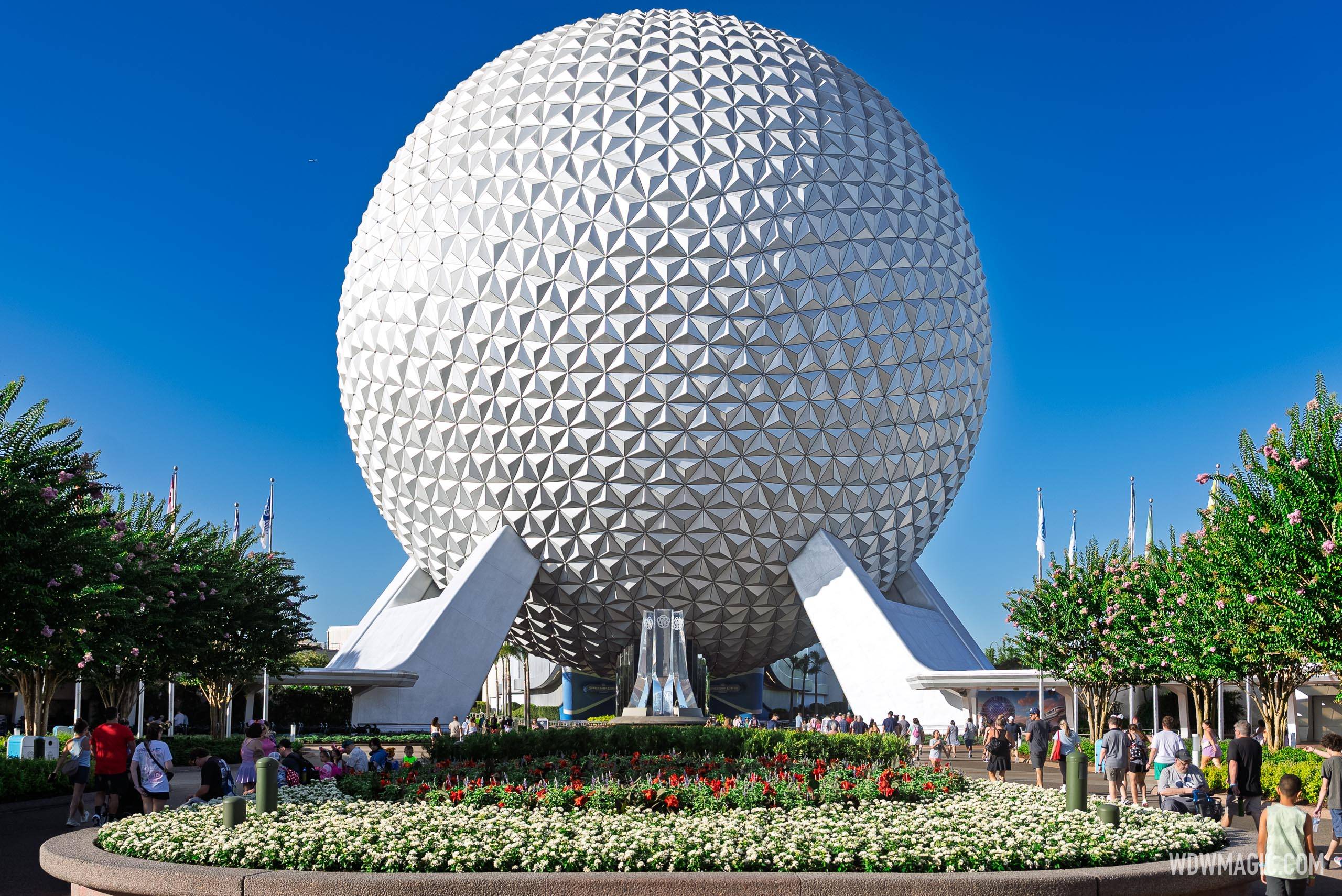 EPCOT Main Entrance Landscaping Update — June 2026