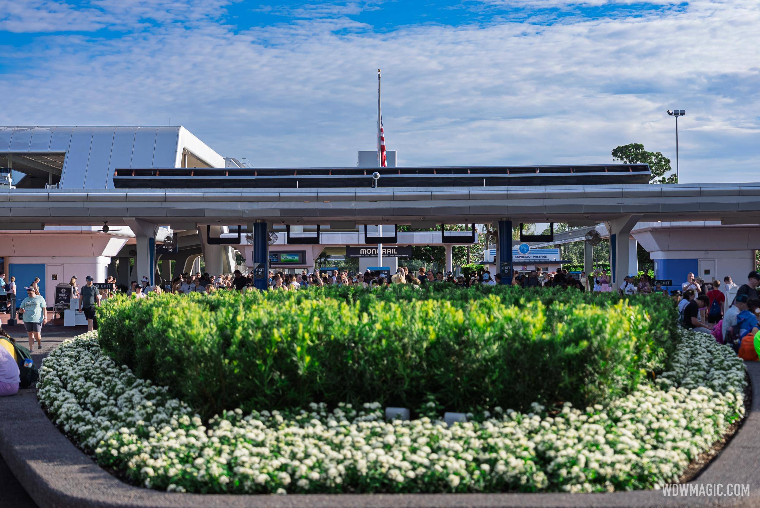 EPCOT Main Entrance Landscaping Update — June 2026