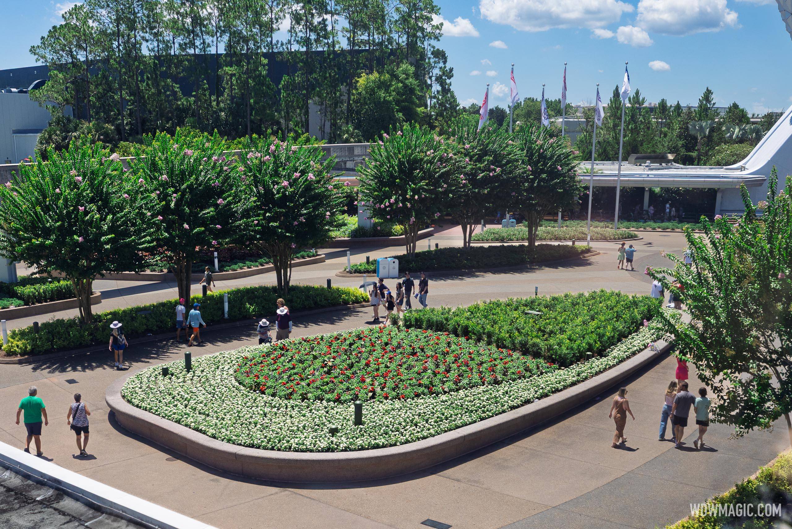 EPCOT Main Entrance Landscaping Update — June 2026
