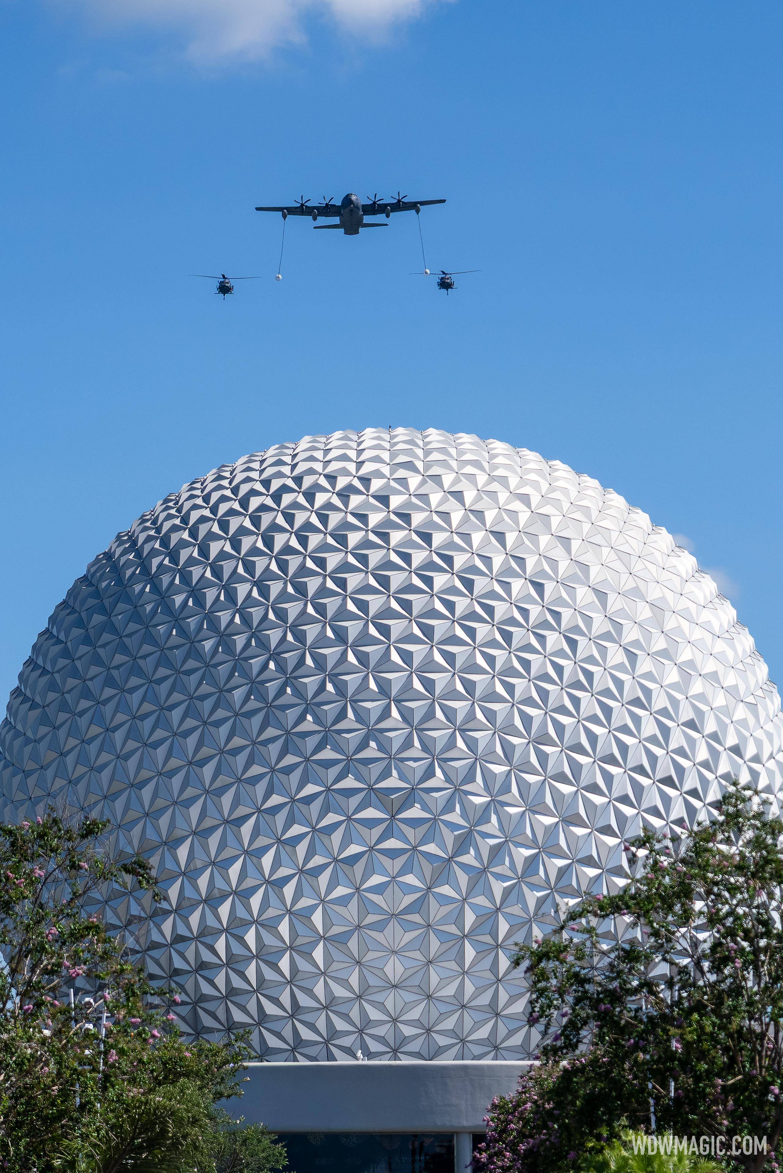 920th Rescue Wing Flyover Over EPCOT