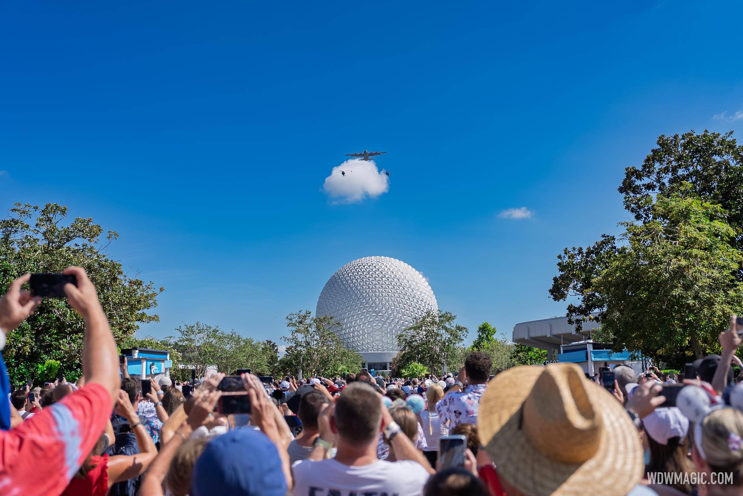 920th Rescue Wing Flyover Over EPCOT