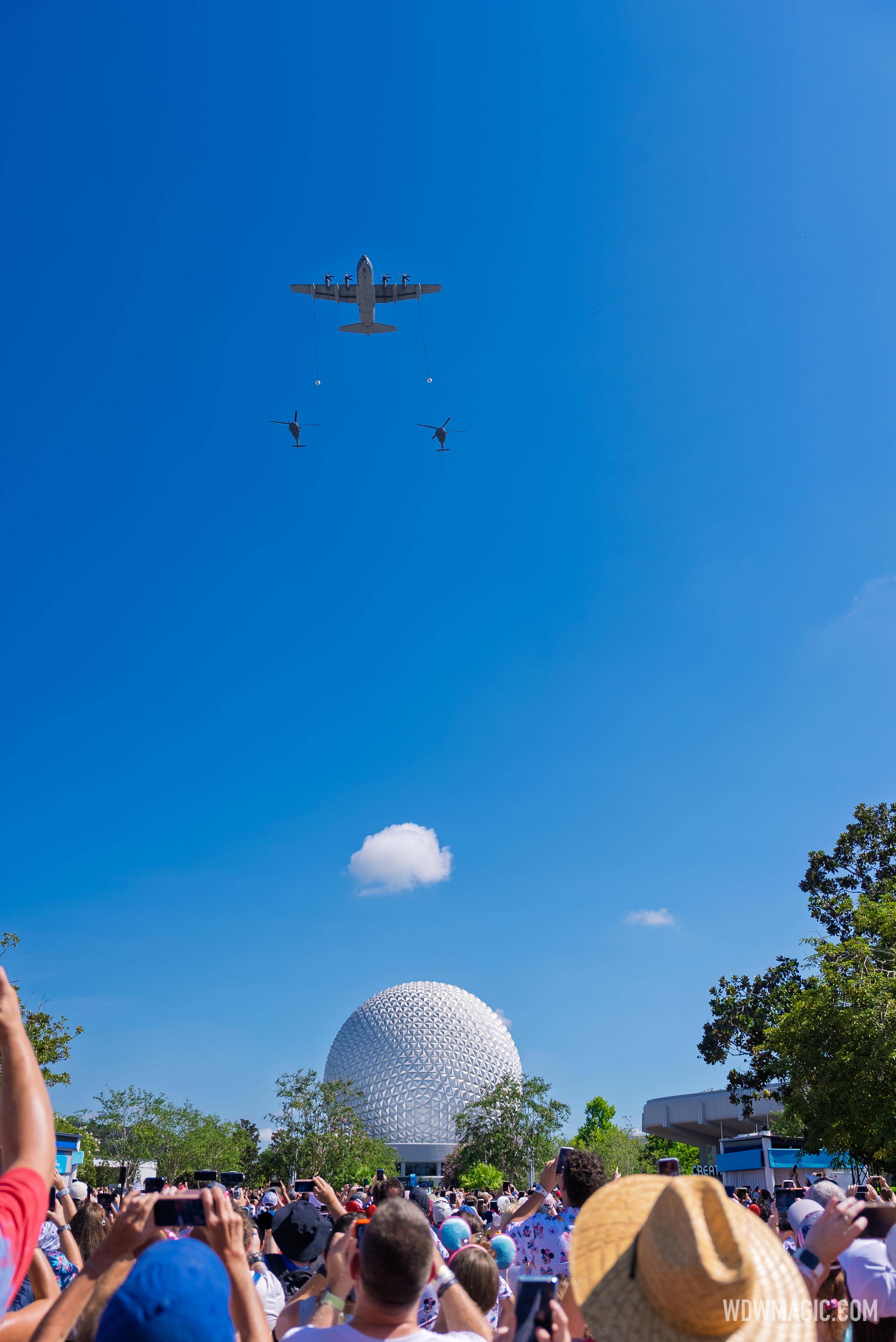 920th Rescue Wing Flyover Over EPCOT