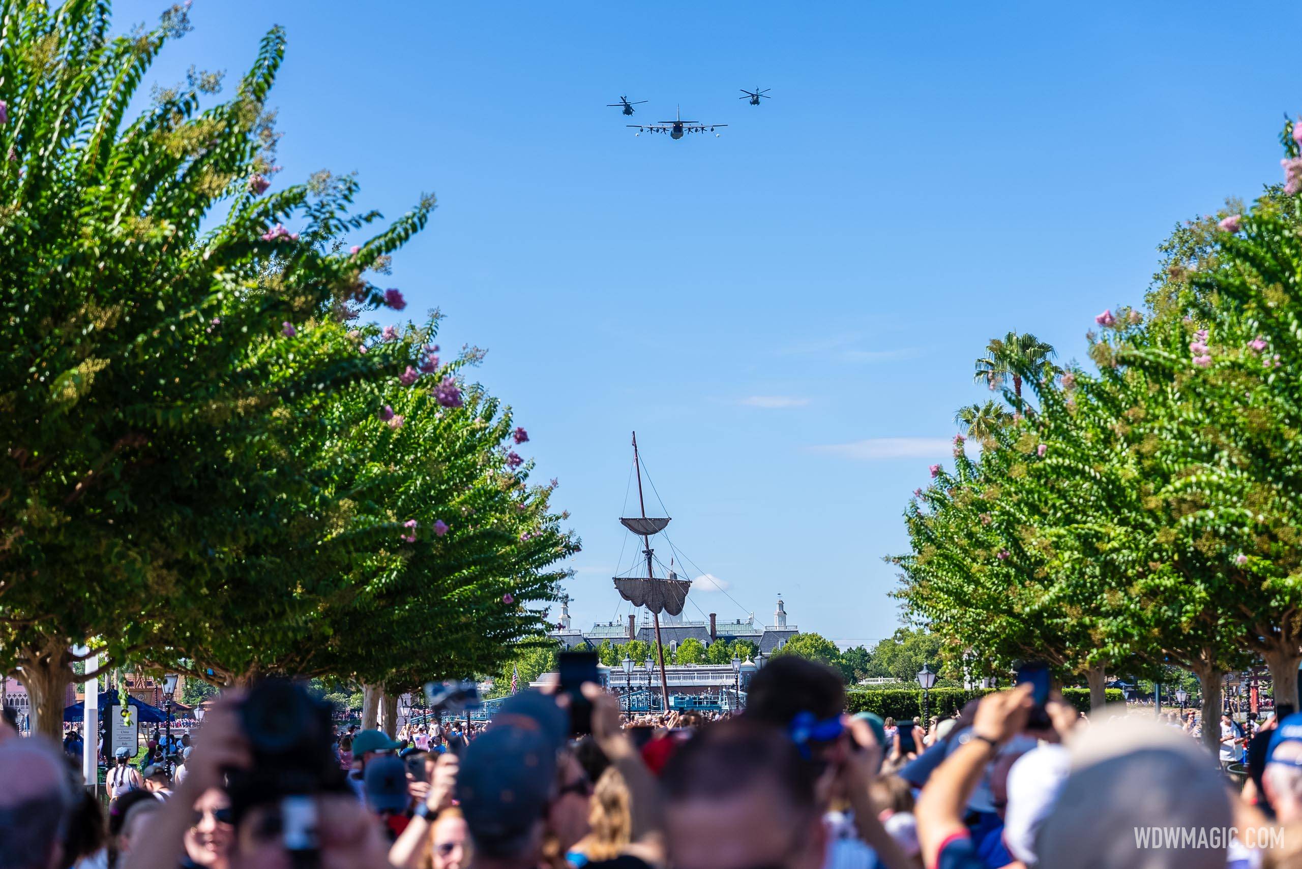 920th Rescue Wing Flyover Over EPCOT