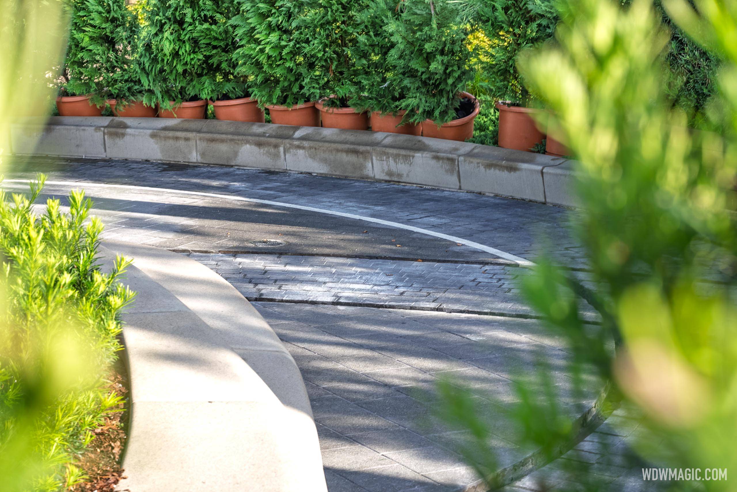 Concrete Replaces Lighting at EPCOT's Central Planter