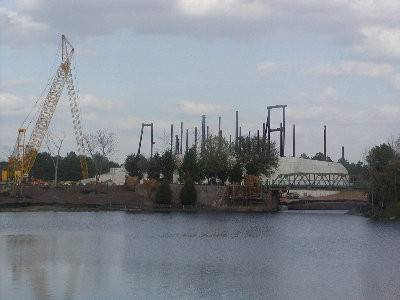 Expedition Everest pathway construction update