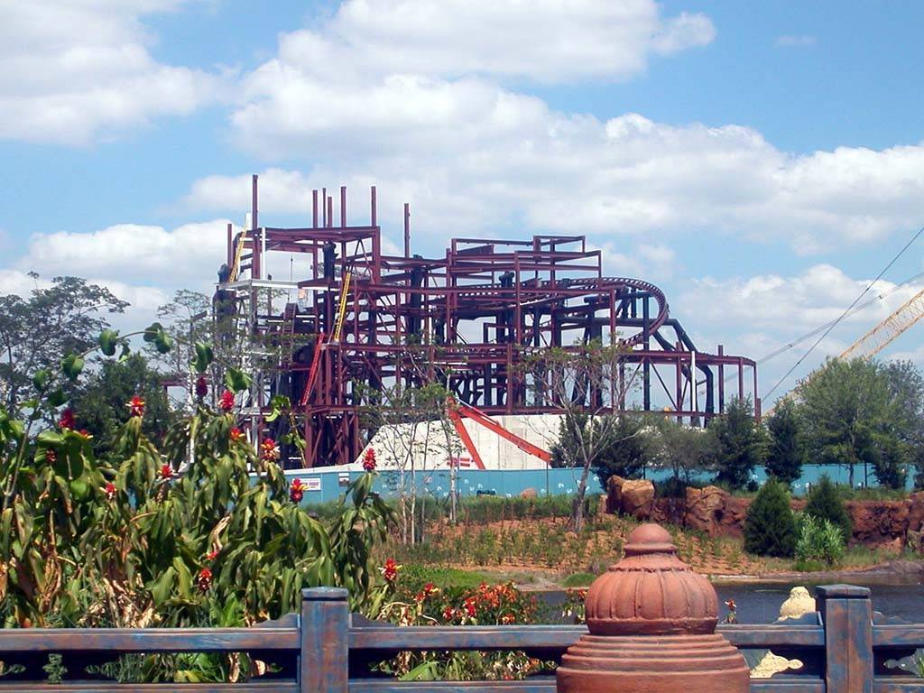 Expedition Everest construction update