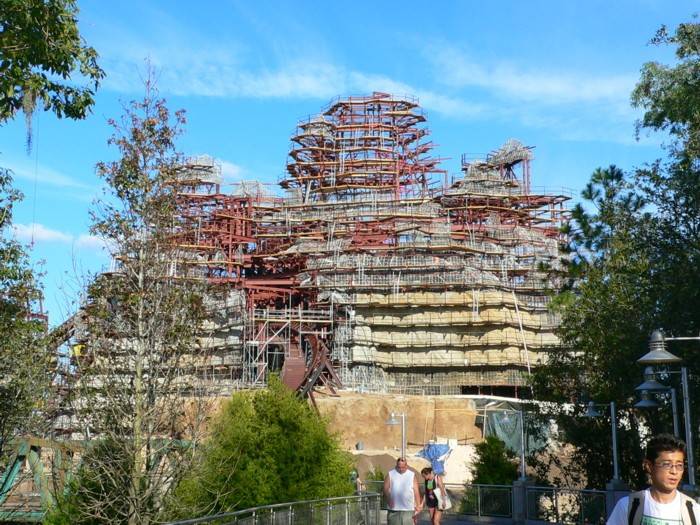Expedition Everest construction update