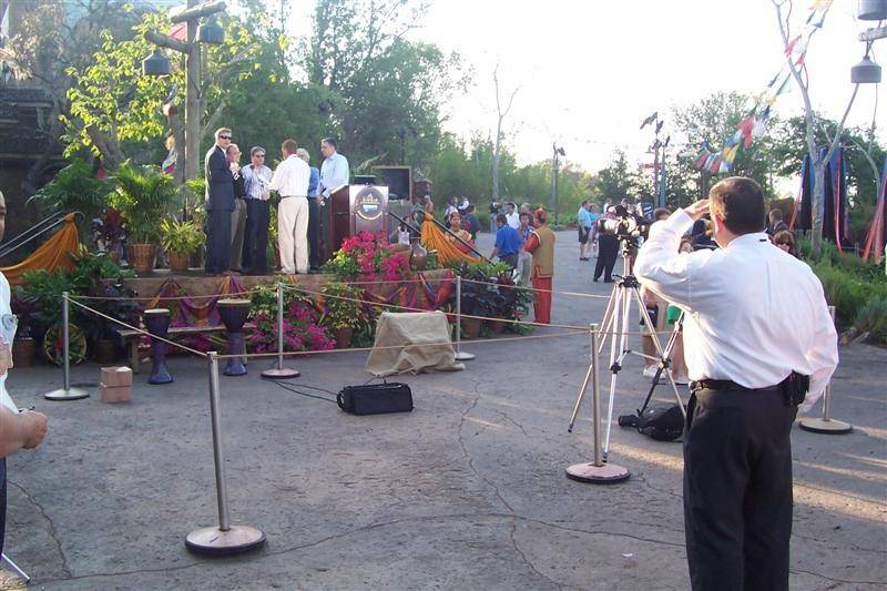 Expedition Everest grand opening event