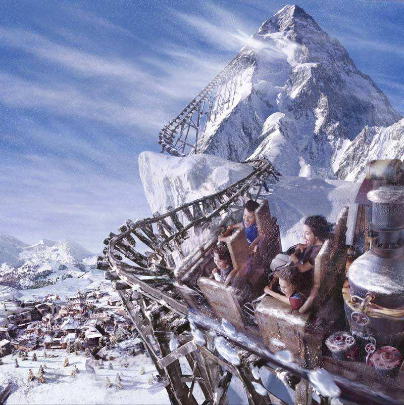 New Expedition Everest concept art