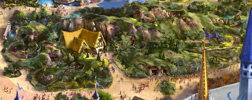 Round-up of the now officially confirmed, newly revised Fantasyland expansion - including all new concept art