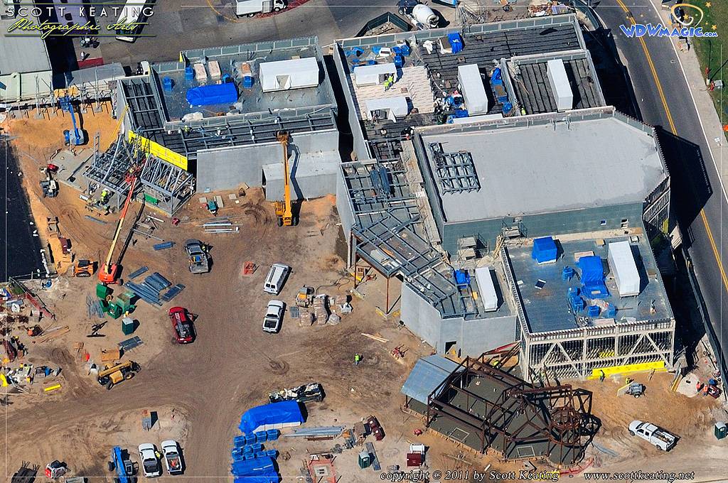 PHOTOS - New aerial views of the Fantasyland construction site