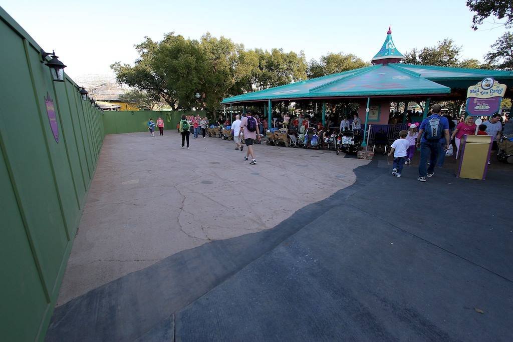 PHOTOS - Walls pushed back to reveal the first of the new Fantasyland