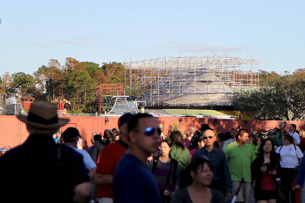 PHOTOS - Latest Storybook Circus construction at Dumbo and the Tents
