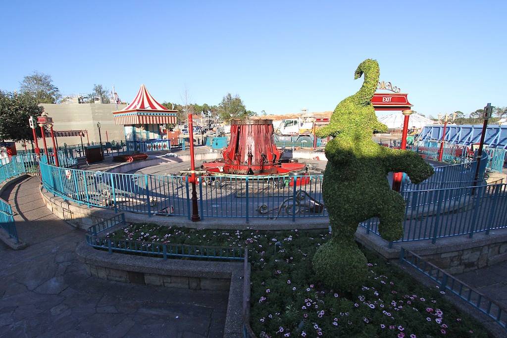 PHOTOS - Original Dumbo close to being completely removed
