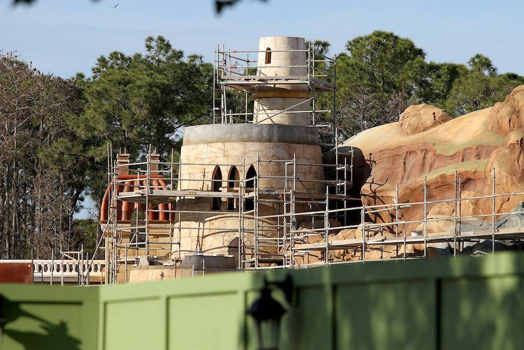 PHOTOS - More of Prince Eric's Castle takes shape in the new Fantasyland
