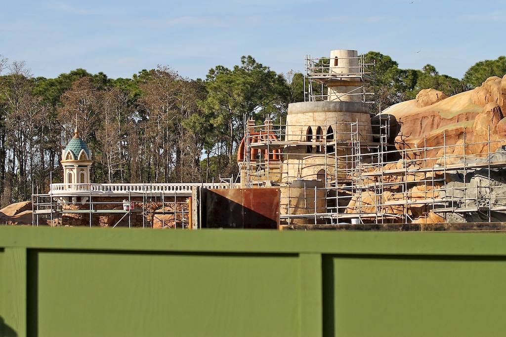PHOTOS - More of Prince Eric's Castle takes shape in the new Fantasyland