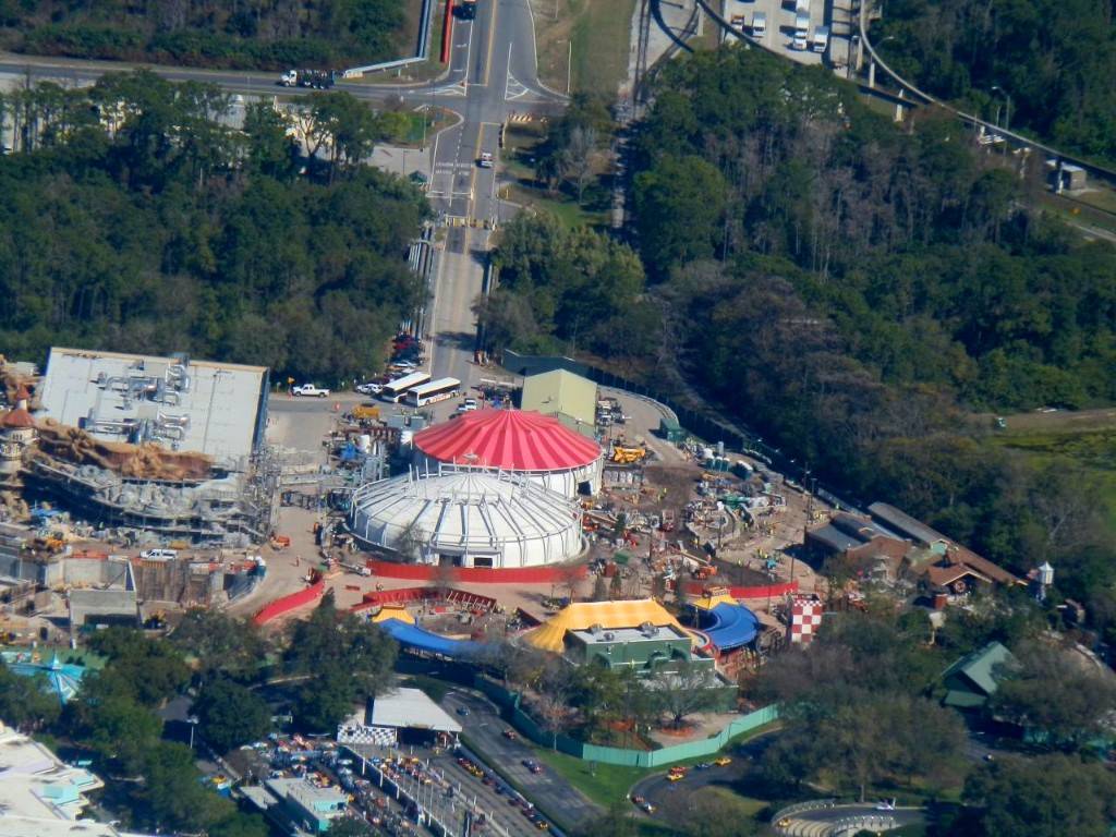 Storybook Circus aerial views