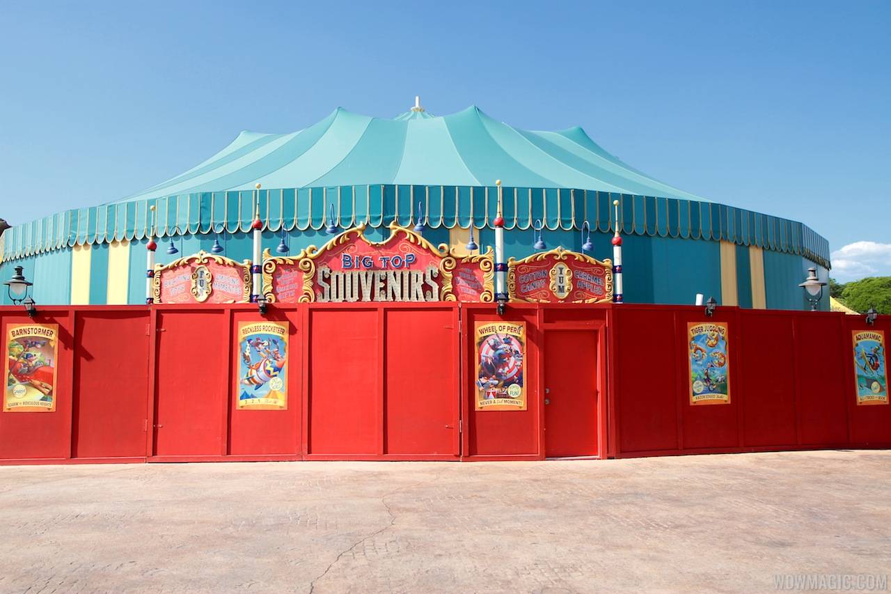 PHOTOS - Storybook Circus 'Big Top Souvenirs' gets signage