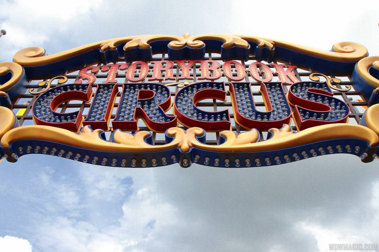 New Storybook Circus Signage