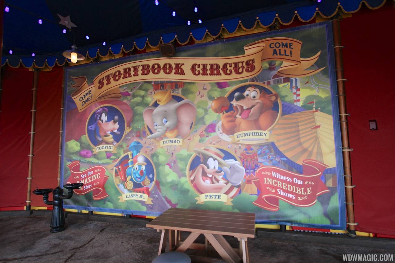 Storybook Circus park area