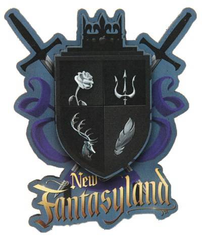 New Fantasyland commemorative collection - Magnet