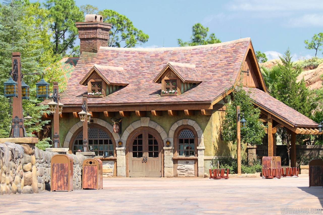 New Fantasyland Enchanted Forest - Bonjour Village Gifts inside Belle's Village