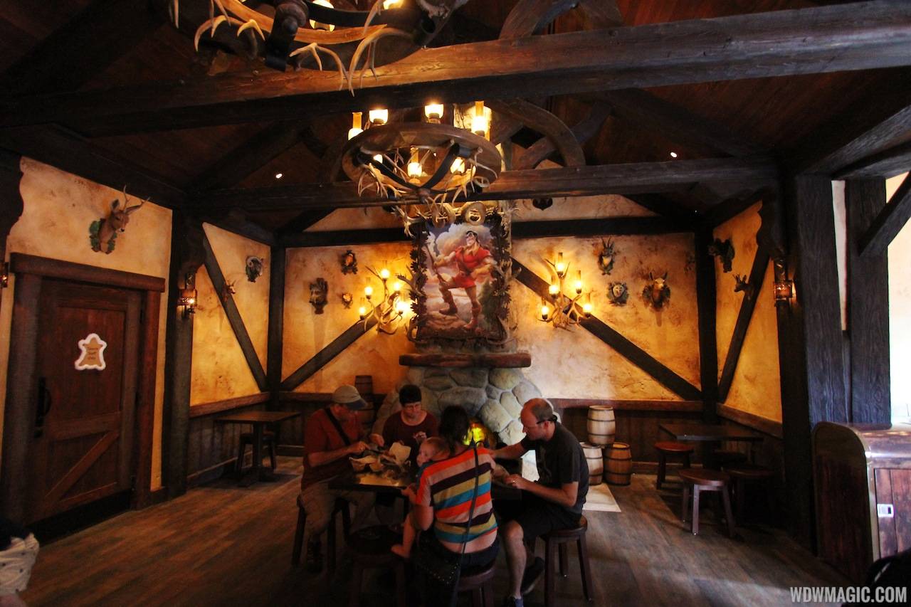 Fantasyland soft opening - Inside Gaston's Tavern