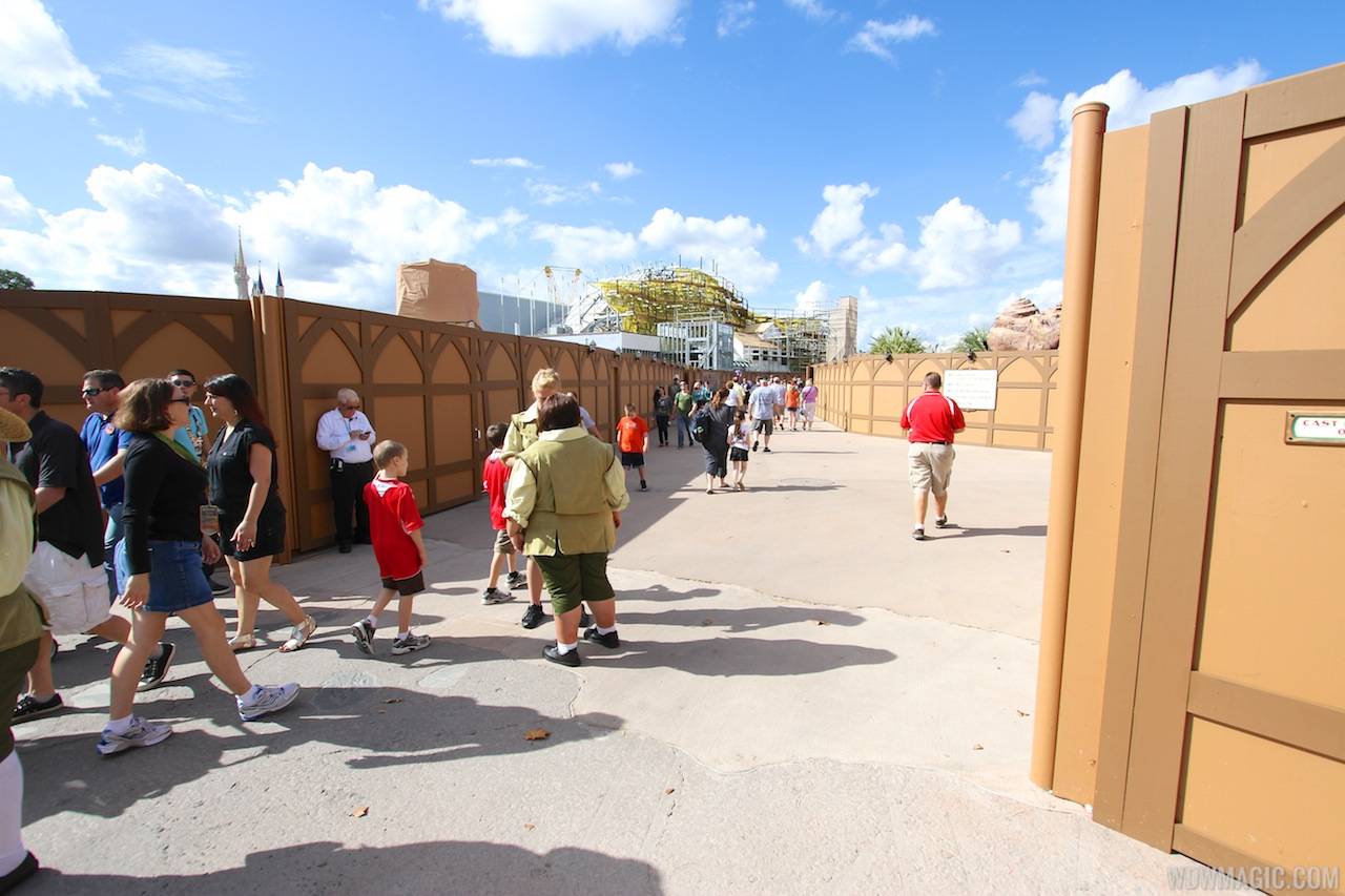 Walkway is now open between Storybook Circus and the Enchanted Forest