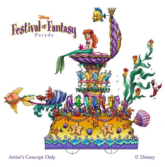 Disney Festival of Fantasy - The Little Mermaid