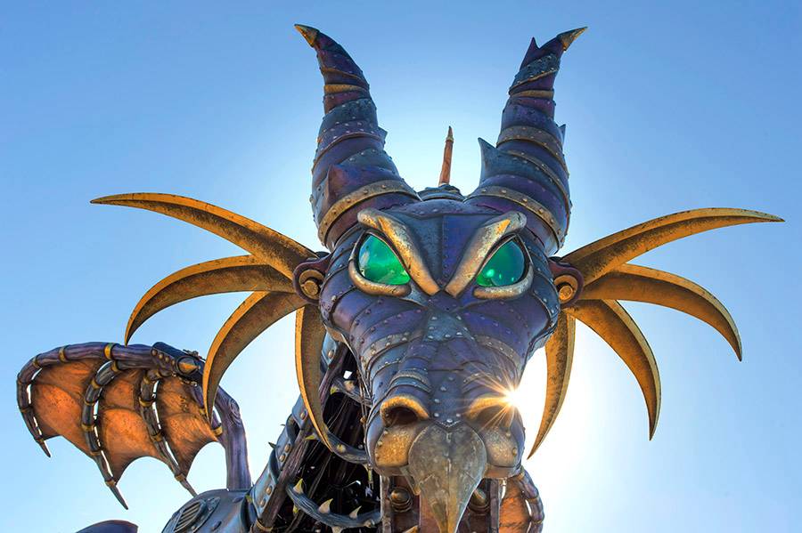 Maleficent Steampunk-inspired Dragon for Disney Festival of Fantasy Parade