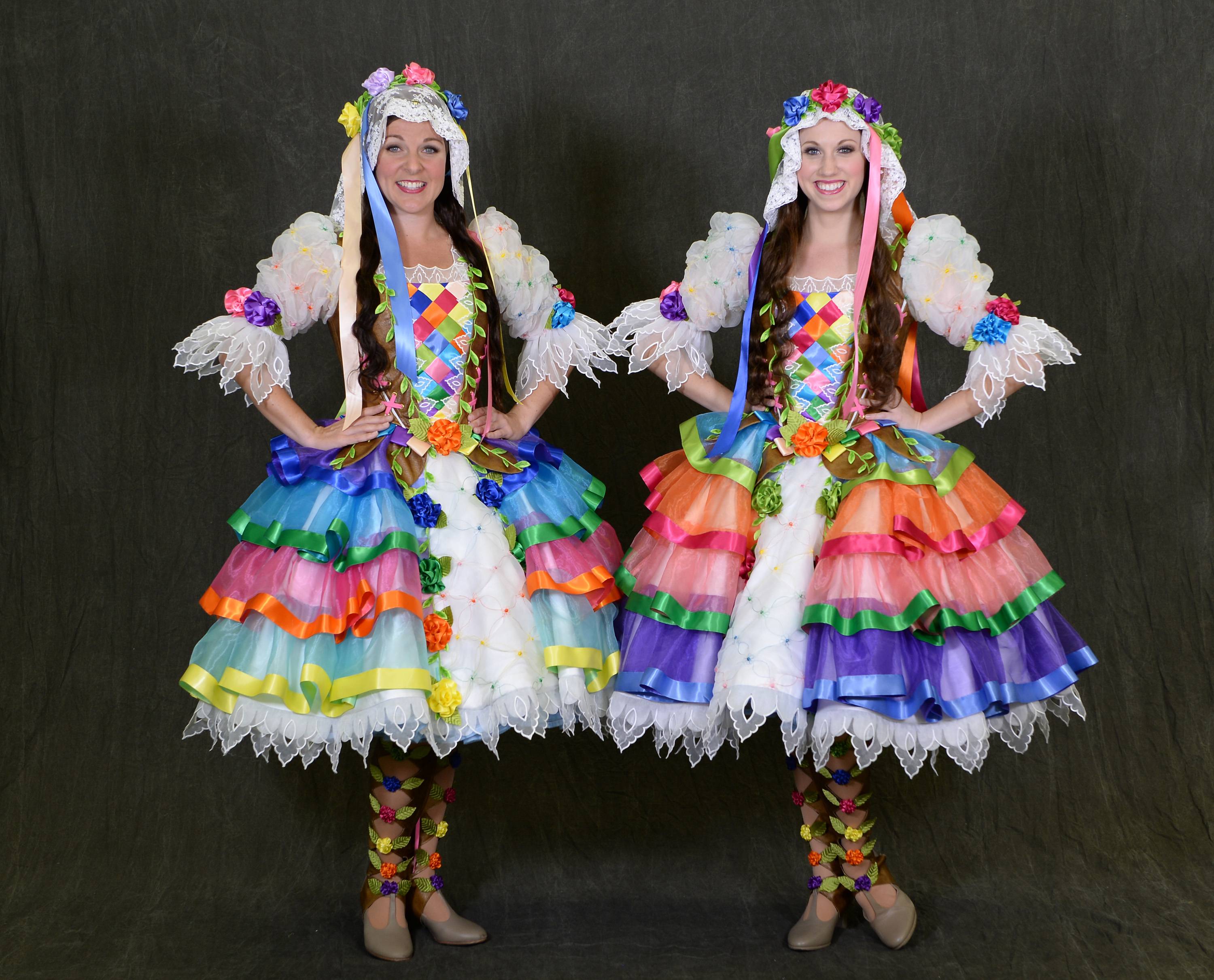 Disney Festival of Fantasy Parade Costumes - Floral Maidens