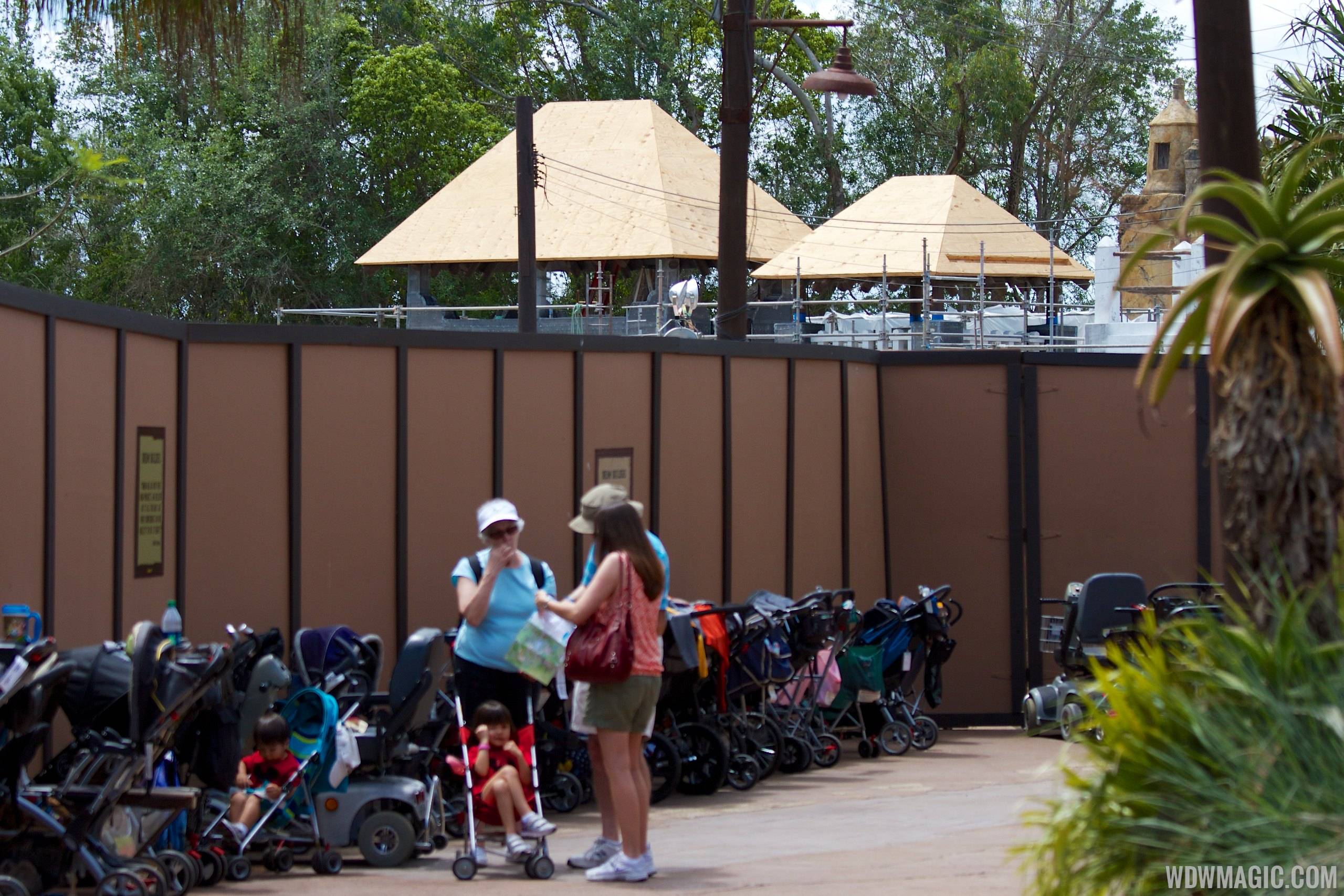 PHOTOS - Updated look at Festival of the Lion King theater construction
