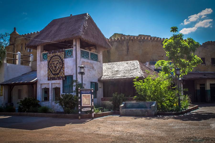 PHOTO and VIDEO - See the new 'Festival of the Lion King' Harambe Theatre at Disney's Animal Kingdom