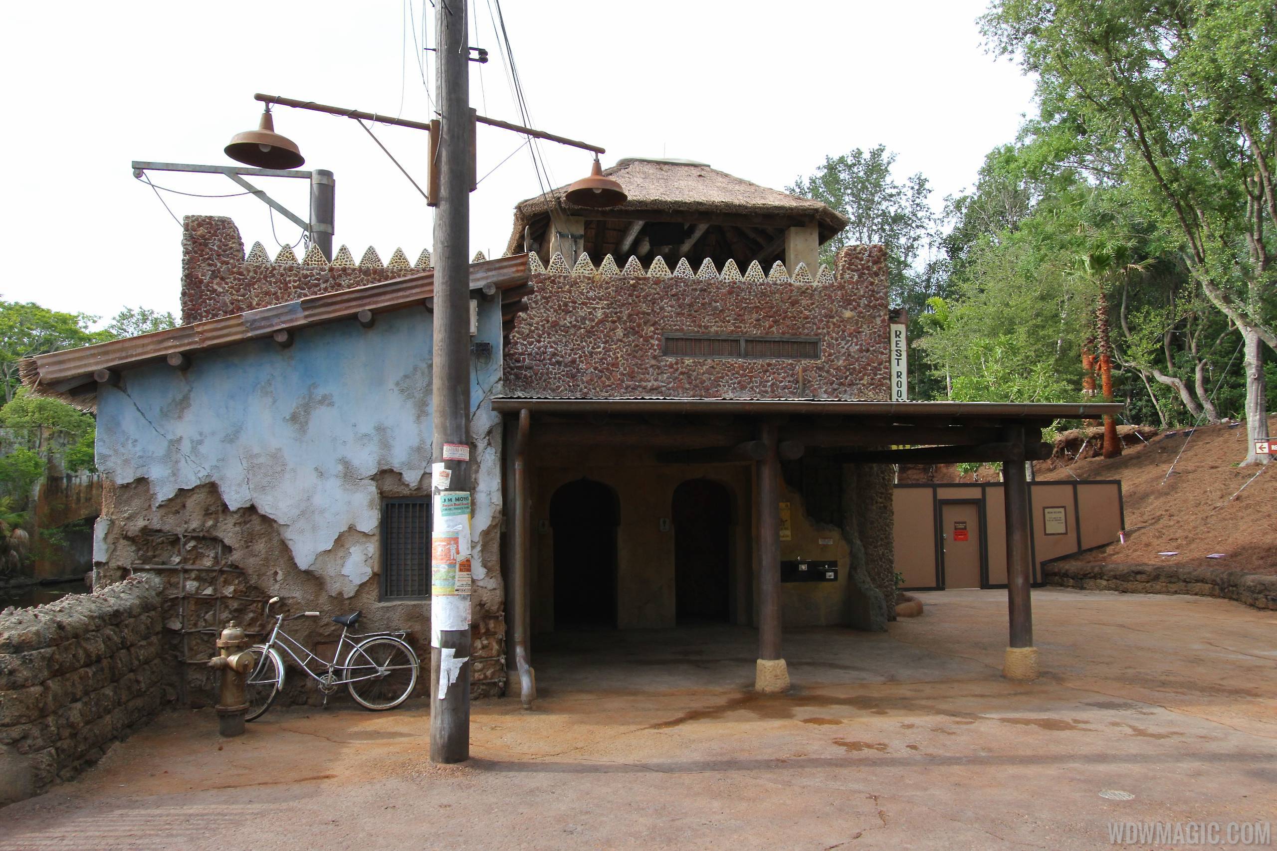 New Harambe Theatre area in Africa - The restrooms