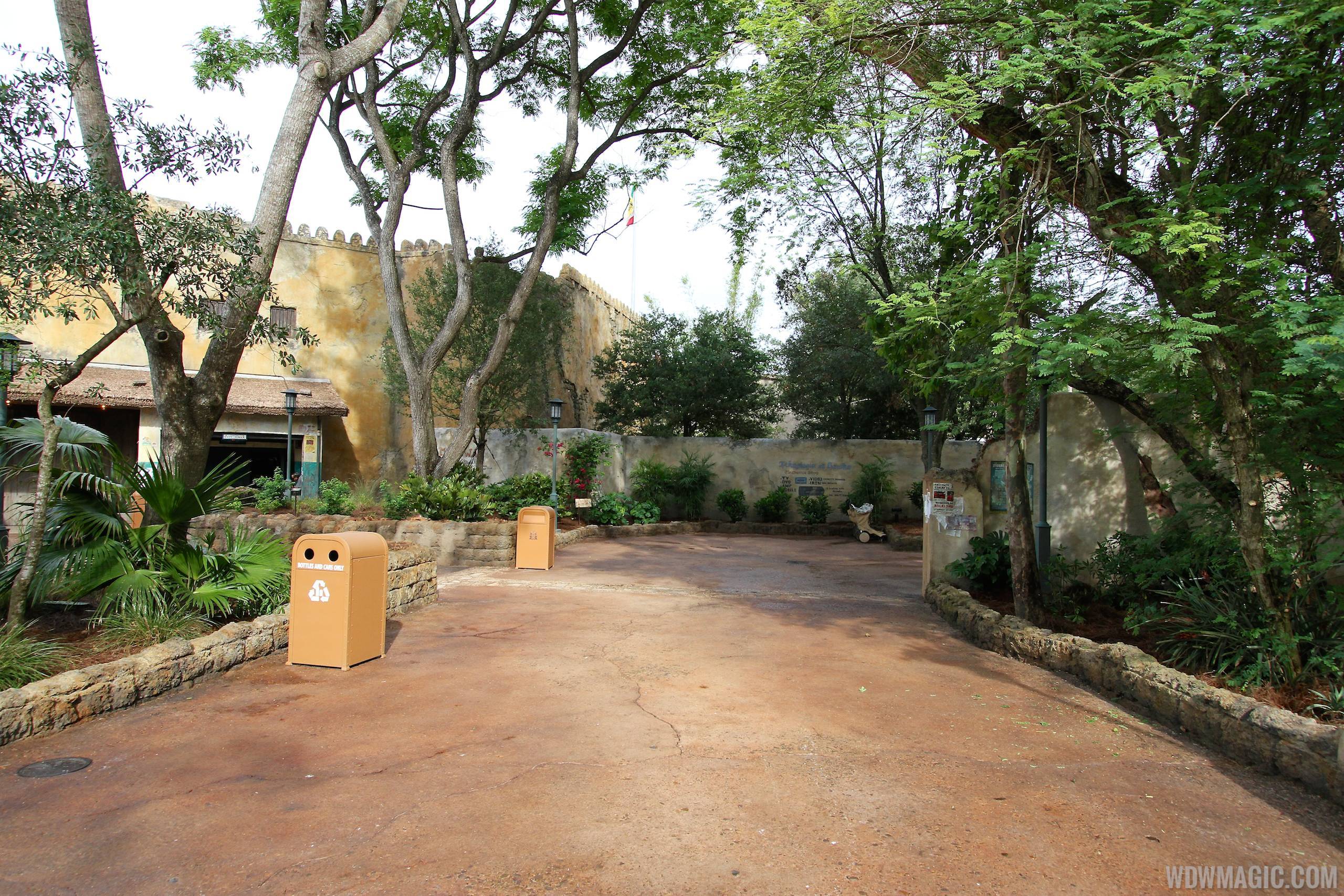 New Harambe Theatre area in Africa - Stroller Parking area