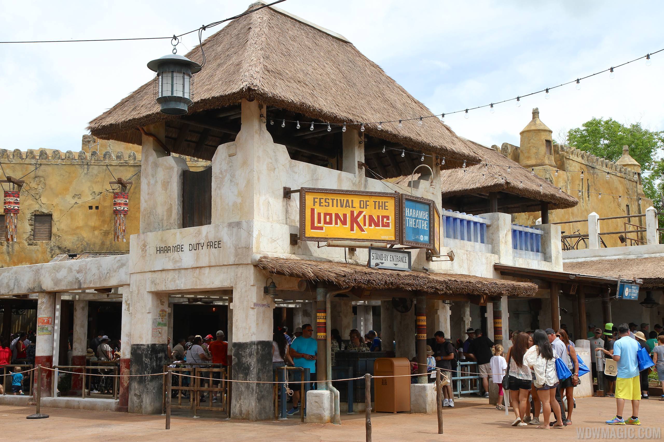 New Harambe Theatre area in Africa