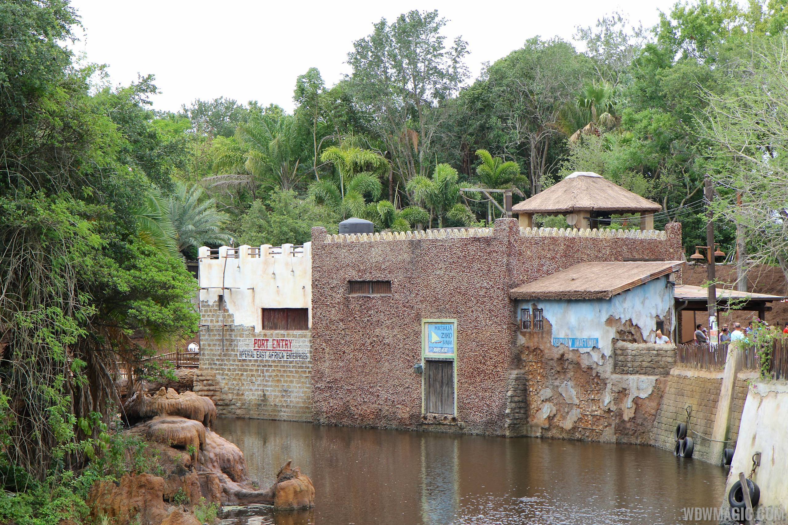 New Harambe Theatre area in Africa - Restroom buildings