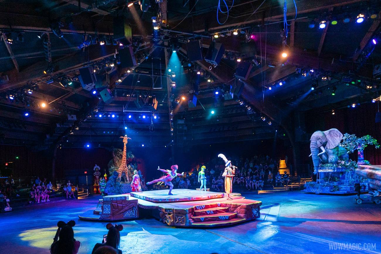 Festival of the Lion king will continue to require masks as an indoor venue Festival of the Lion king will continue to require masks as an indoor venue