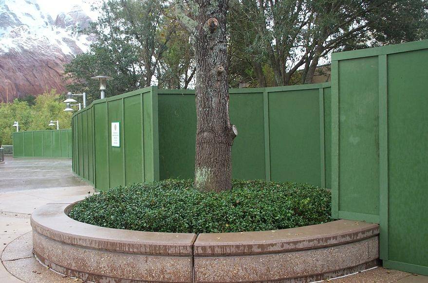 Tarzan now closed and construction work underway