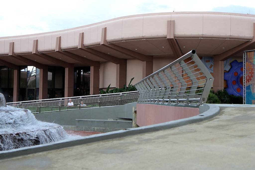 Fountain of Nations railing installation update