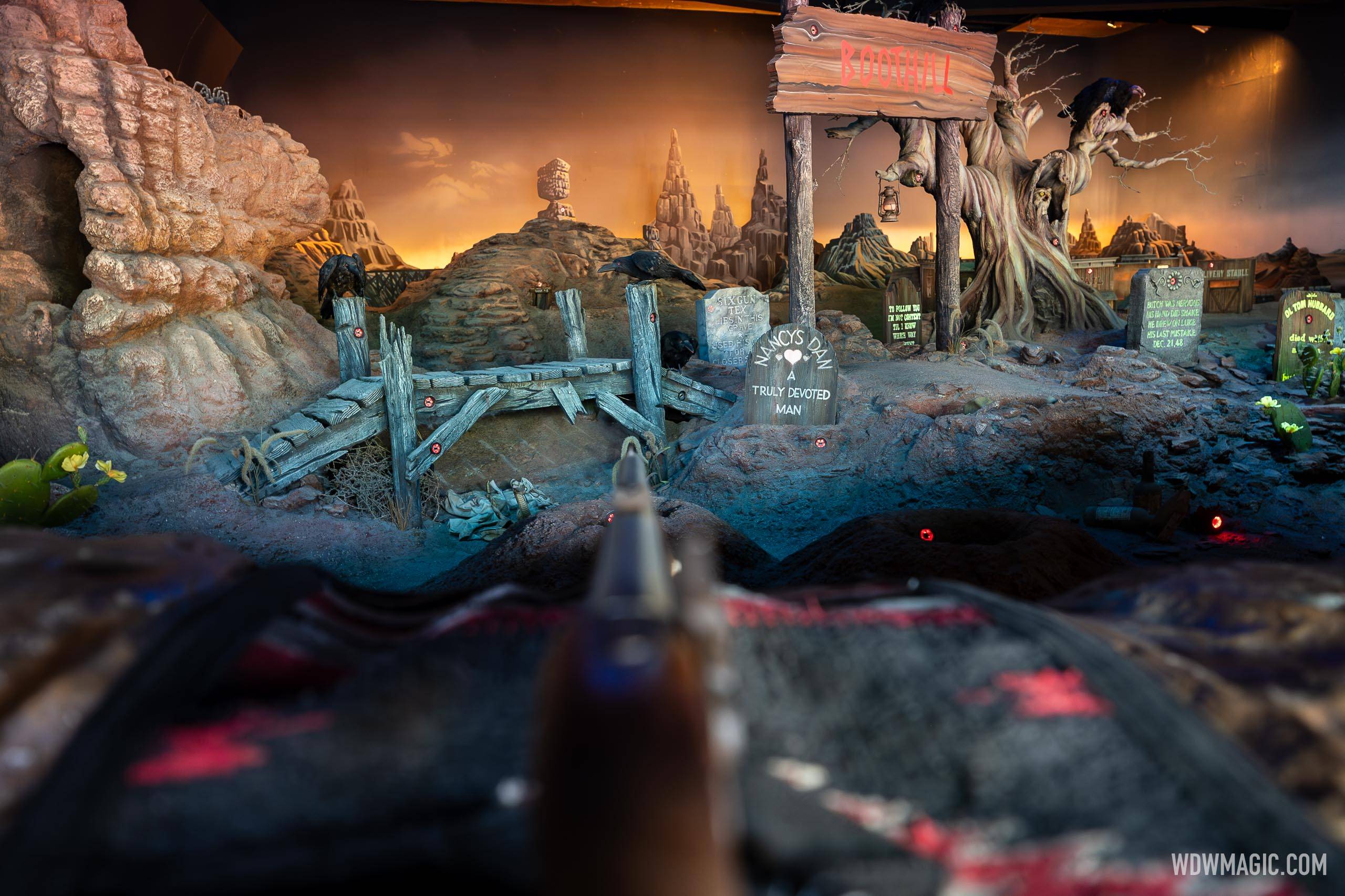 Frontierland Shootin' Arcade overview 2024