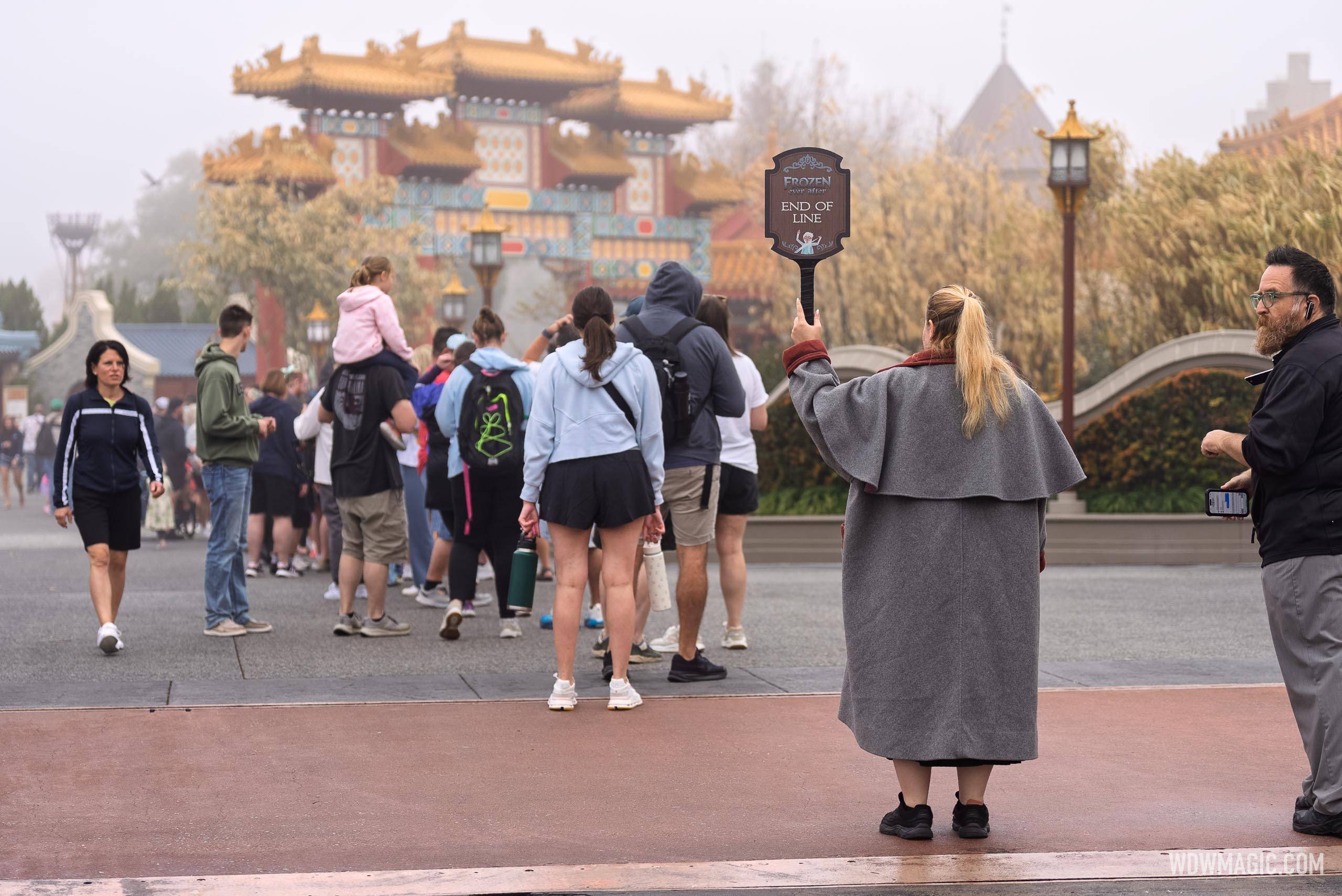 Frozen Ever After Reopening Day at EPCOT