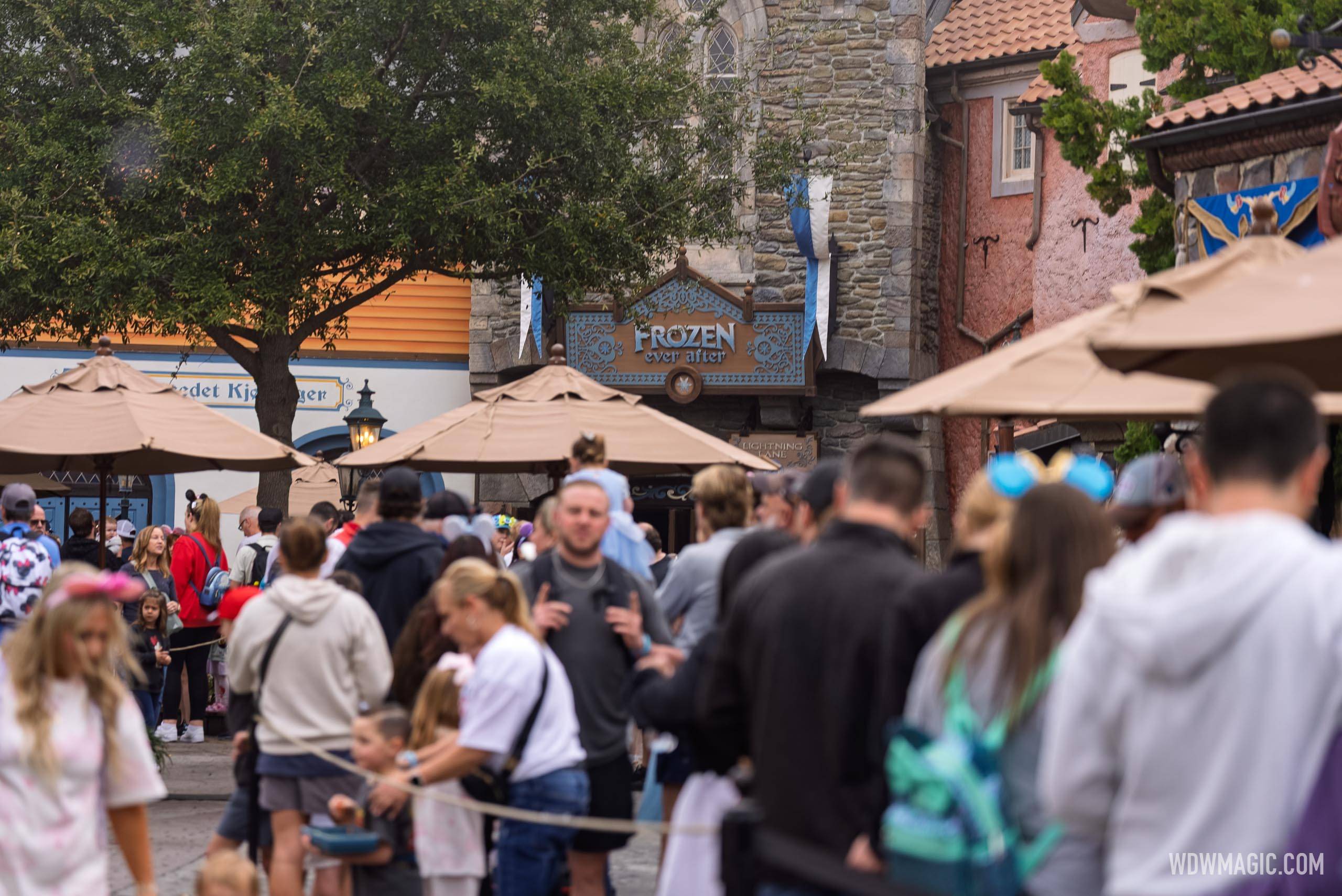 Frozen Ever After Reopening Day at EPCOT