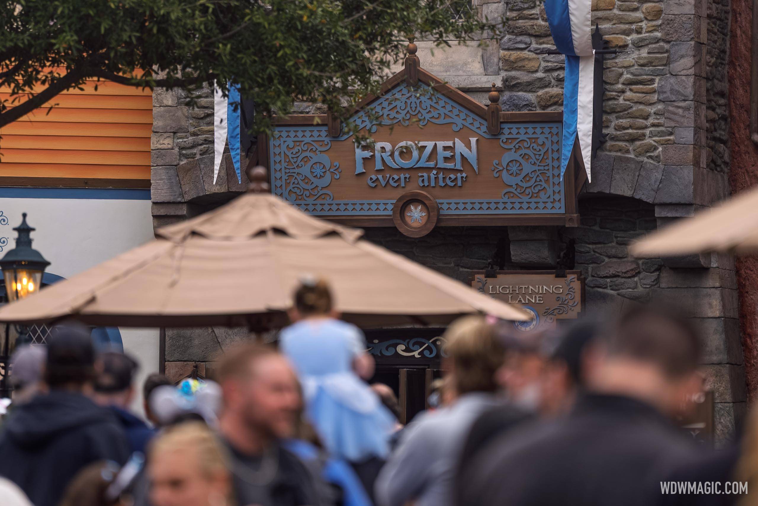 Frozen Ever After Reopening Day at EPCOT