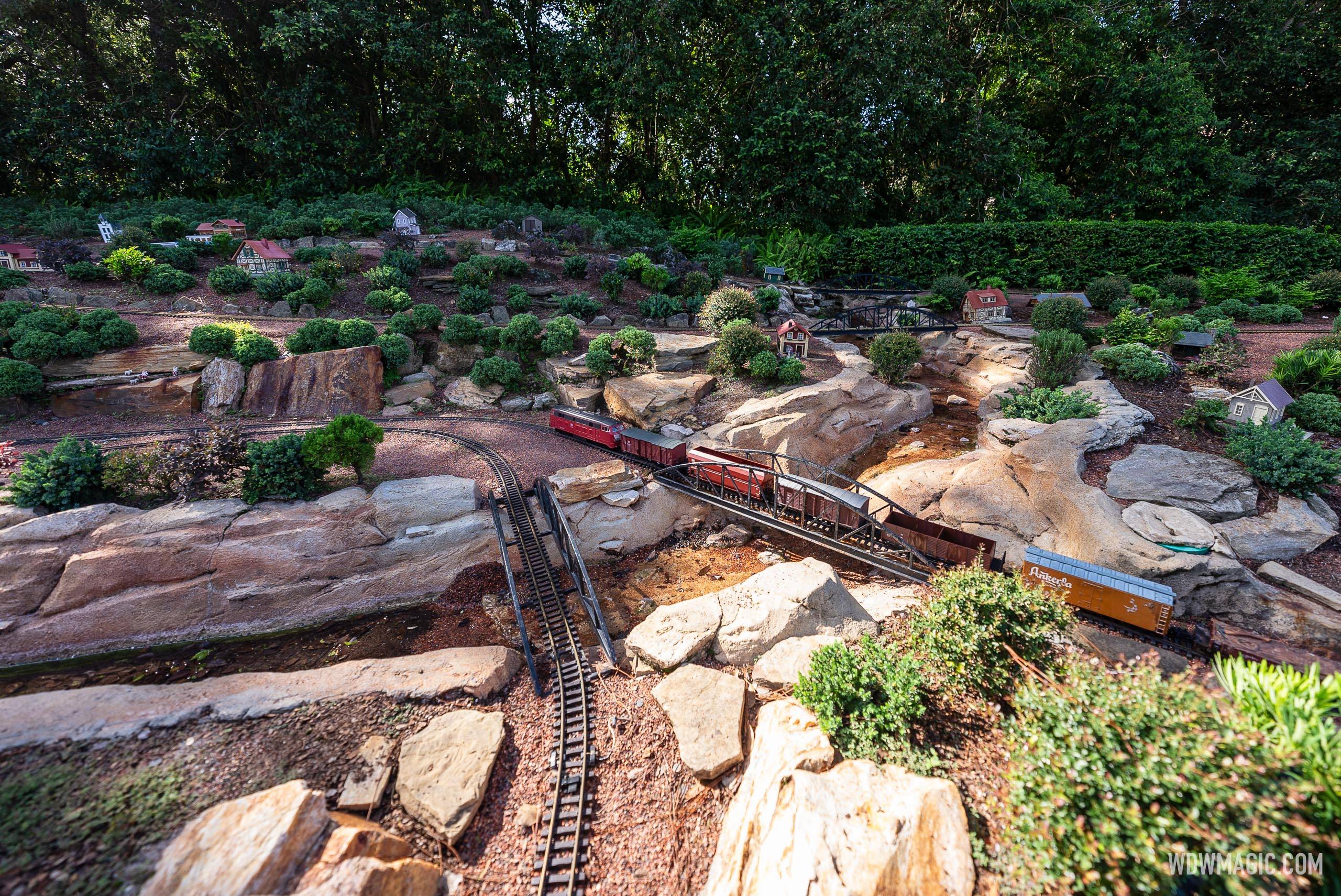 Epcot store model train