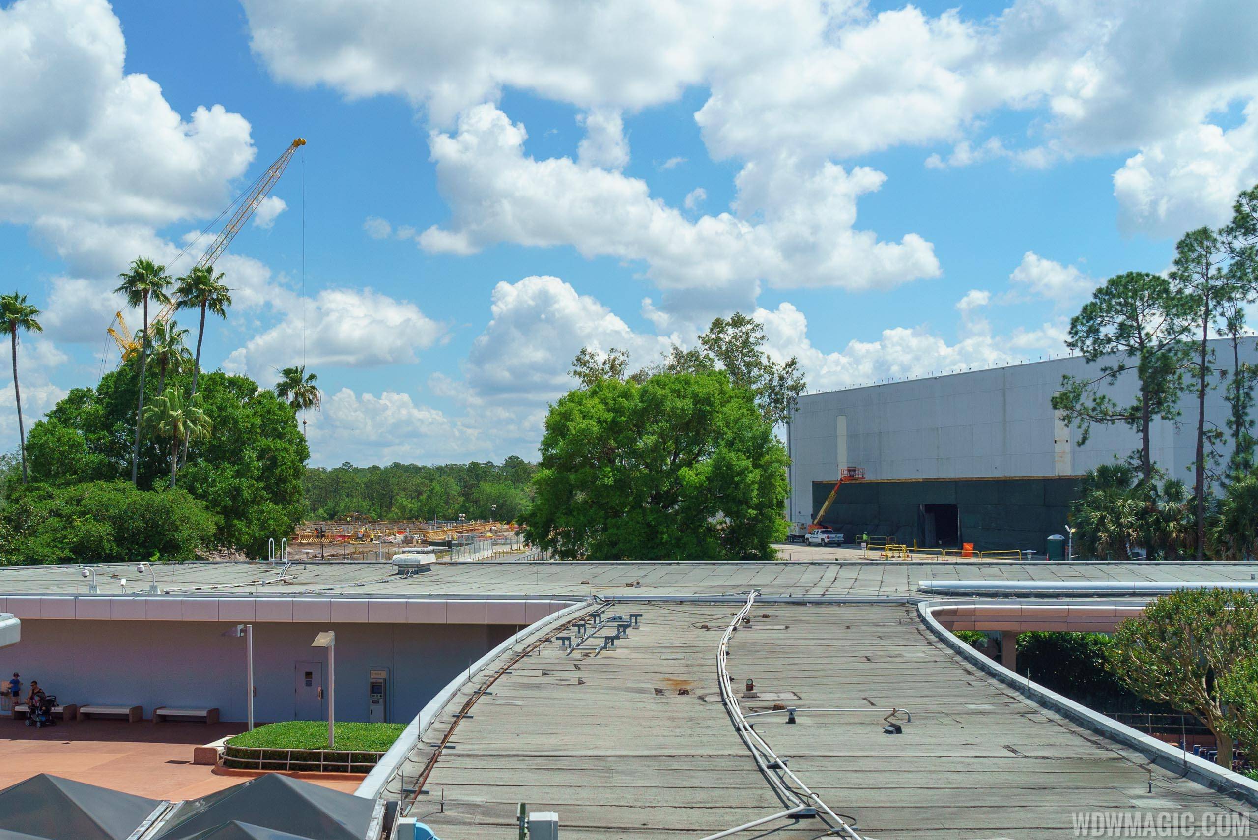 Guardians of the Galaxy construction - April 2018