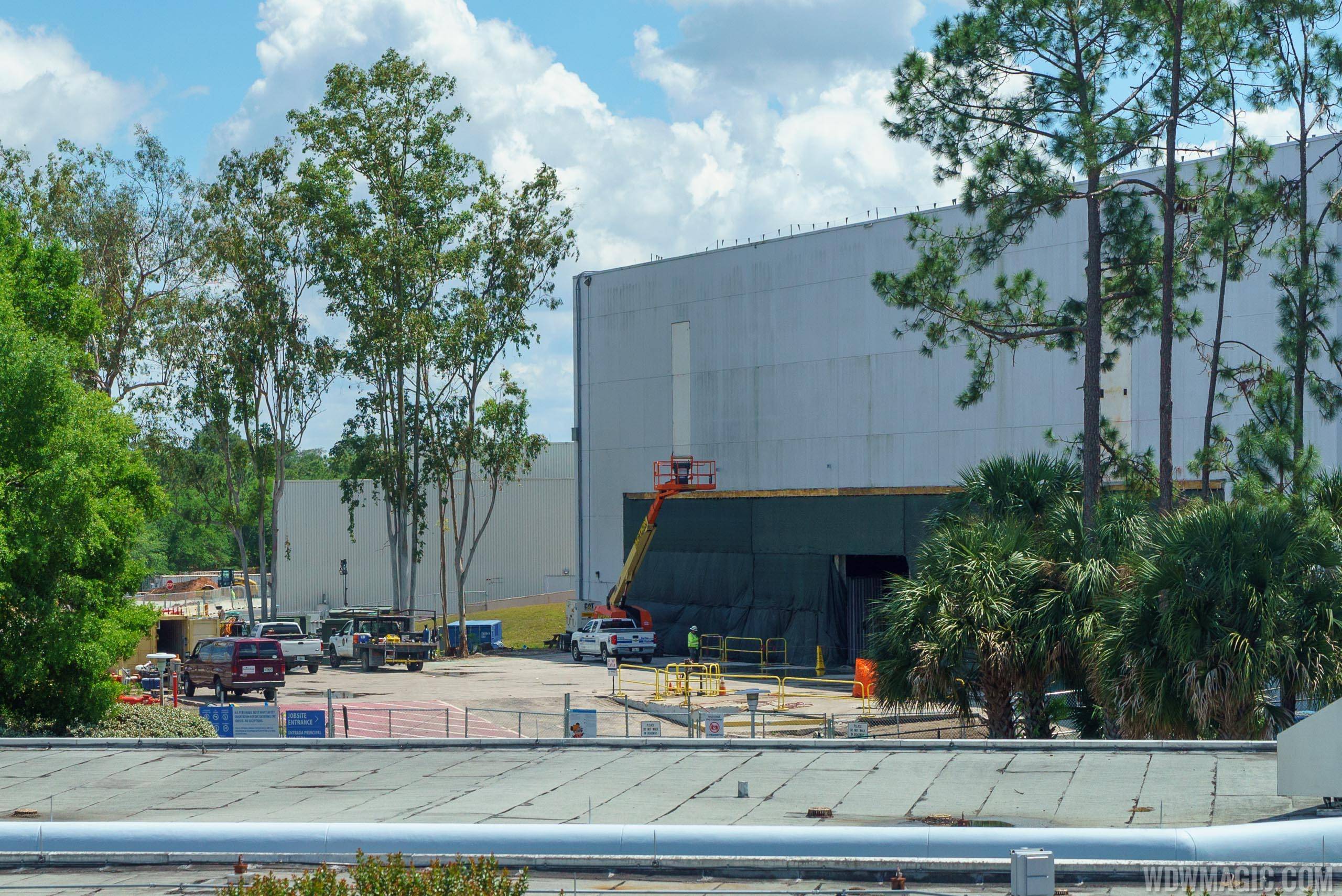 Guardians of the Galaxy construction - April 2018