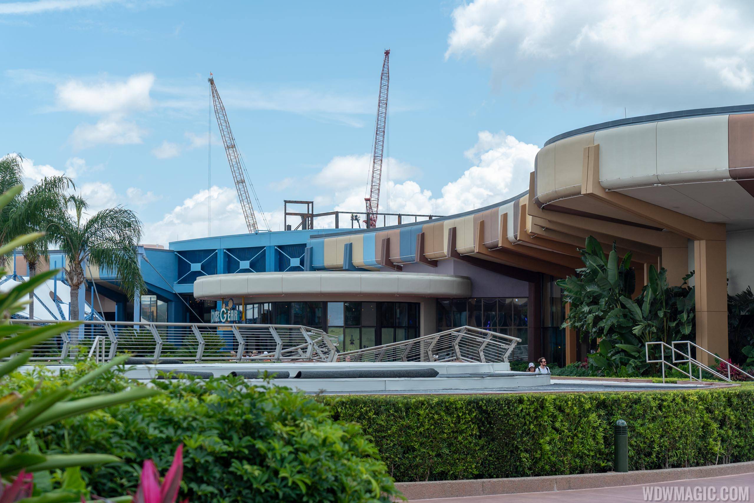 Guardians of the Galaxy viewed from Future World area