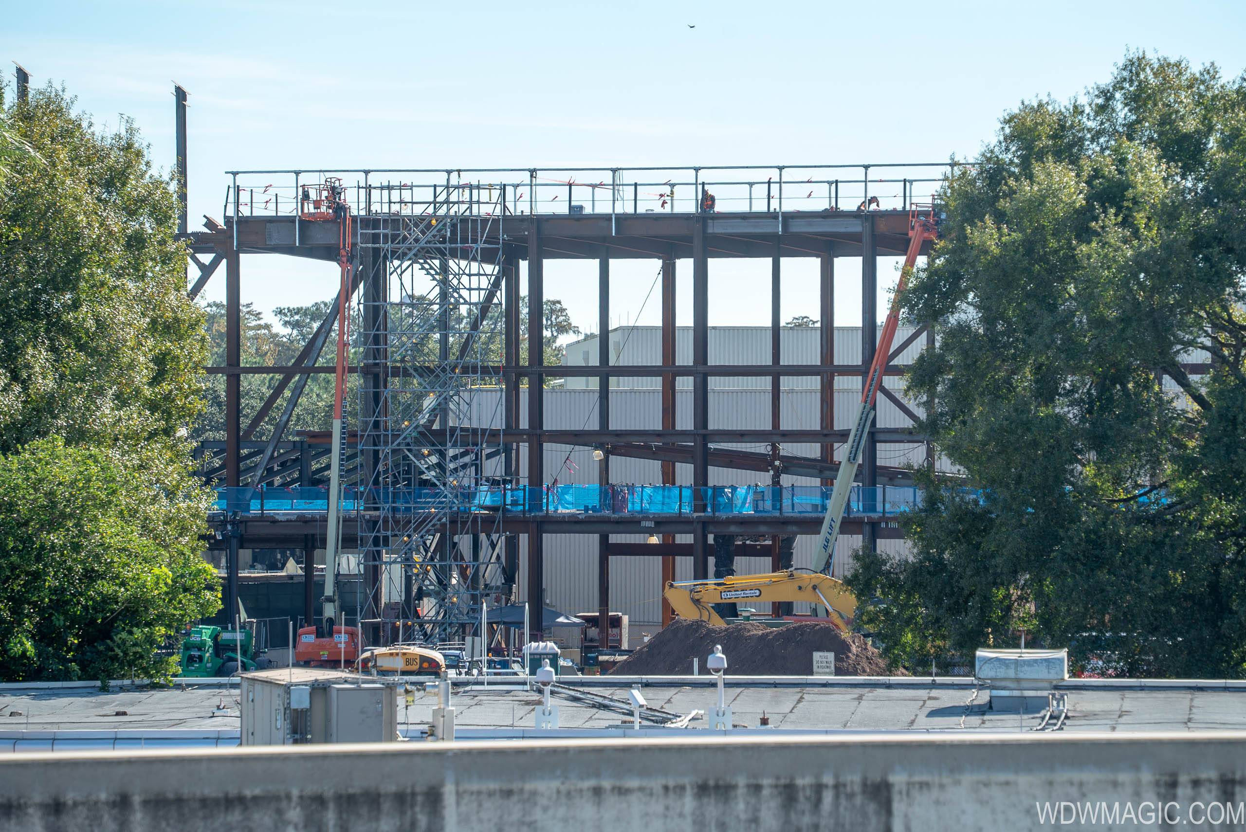 Guardians of the Galaxy construction including first track piece